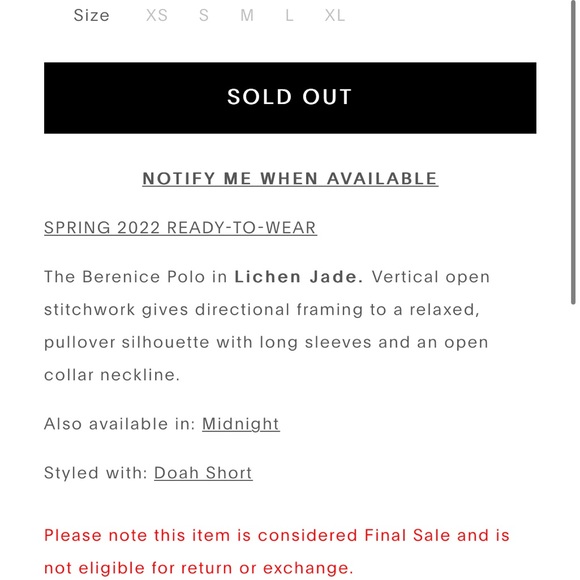 Jonathan Simkhai Berenice Polo - Picture 4 of 5